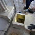 After two tombs were found to contain neither the remains of a missing teen nor of two princesses ostensibly buried there forensic scientists will now open two ossuaries located under a trapdoor