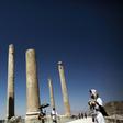 The ancient Persian city of Persepolis, near Shiraz in southern Iran, is one of the country's main tourist attractions