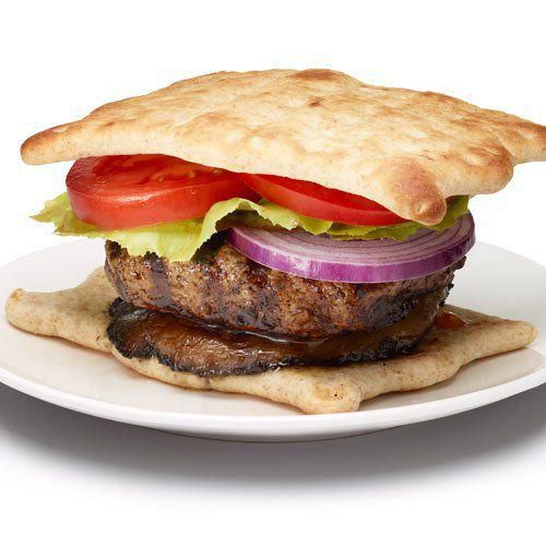 Mushroom Bison Burger