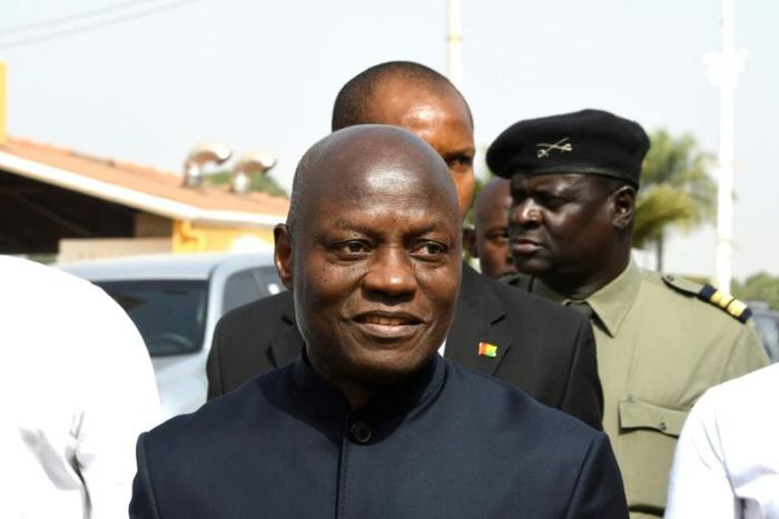 Guinea Bissau's president Jose Mario Vaz (pictured March 10) had refused to name his estranged deputy as prime minister, creating a political deadlock