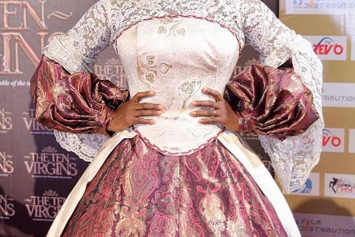 Blessing Egbe says the total cost expended on her new film, 'The Ten Virgins' is over N40 million. [Instagram/Blessing Egbe]