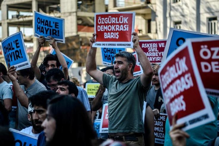 Some 150,000 public sector workers have lost their jobs since the attempted putsch which the government says was orchestrated by US-based preacher Fethullah Gulen, leading to a mass crackdown on alleged supporters