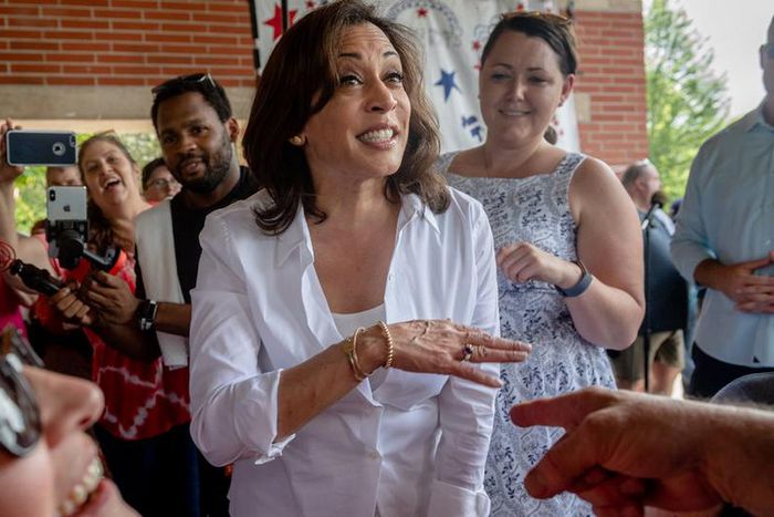 In Iowa, Kamala Harris calls Joe Biden's past views on busing 'wrong'