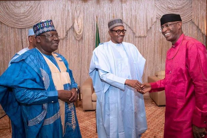 Sen. Ovie Omo-Agege and Ahmad Lawan