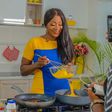 Mercy Johnson Okojie has completed the shoot for her new cooking/talk show, Mercy’s Menu [Instagram/MercyMenu]