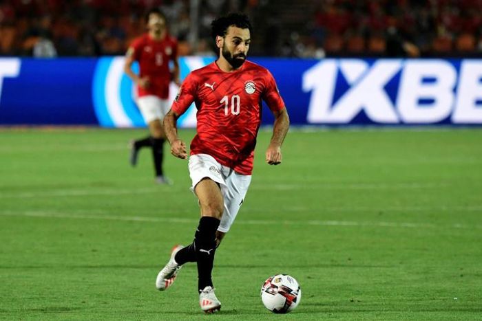 Mohamed Salah had a number of crosses but could not convert
