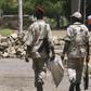 Members of Sudan's paramilitary Rapid Support Forces patrol the capital Khartoum on the second day of a nationwide civil disobedience campaign