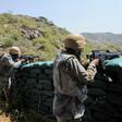 Saudi border guards keep watch along the border with Yemen in the al-Khubah area of the southwestern Saudi province of Jizan on October 3, 2017