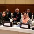 The Taliban on Sunday spoke about women's role in a future settlement, according to one of the delegates