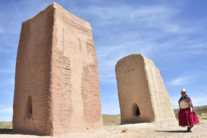 All the small doorways in the chullpas funerary towers face east, a fact that has been responsible for the development of numerous myths and legends