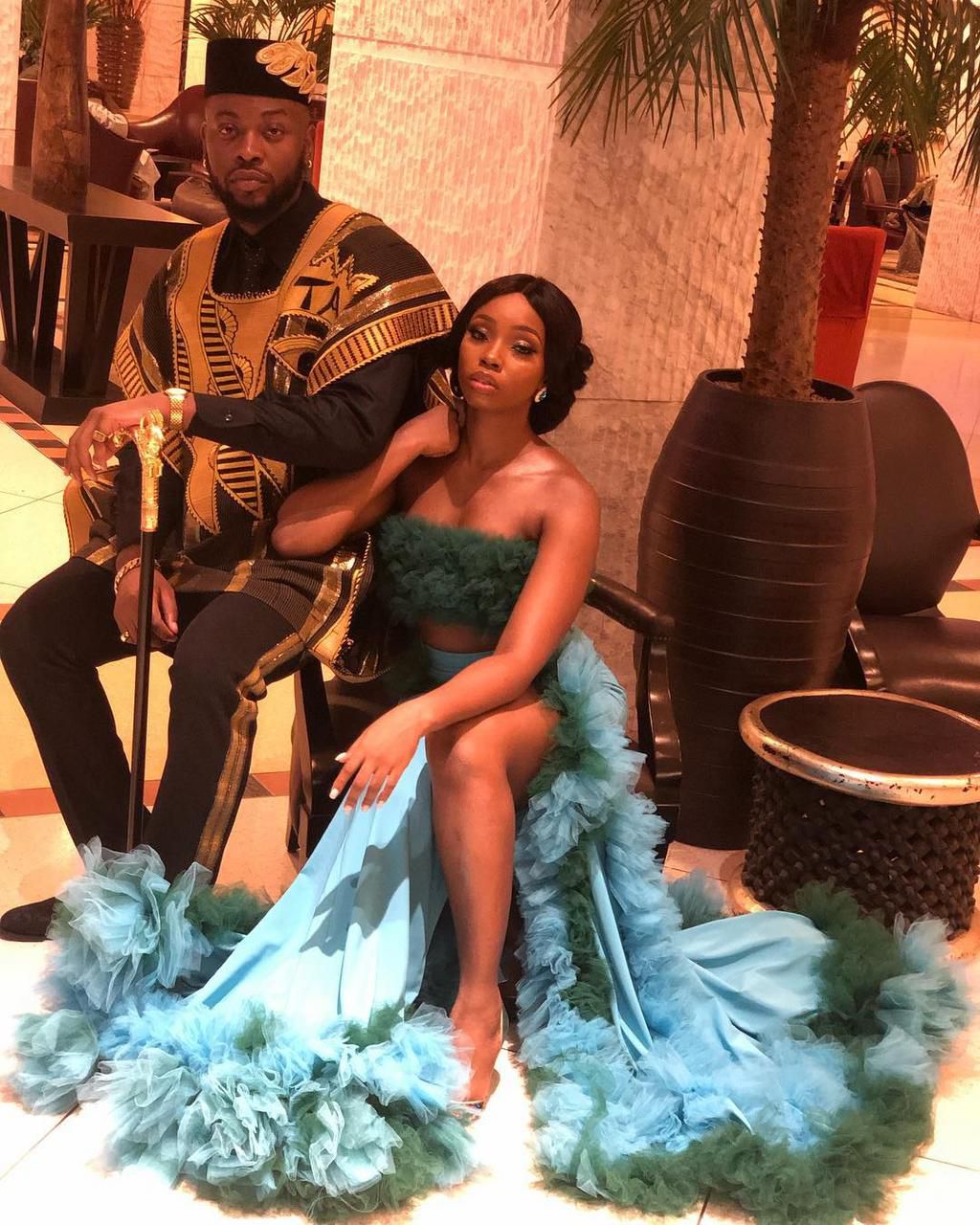 Today is Teddy A's birthday and his girlfriend, Bam Bam has the cutest message for him on his special day [Instagram/BammyBestowed]