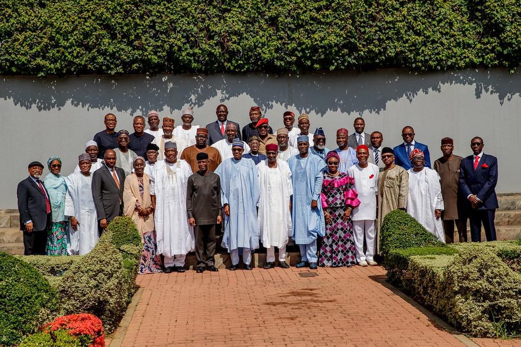 President Buhari at Valedictory Session of FEC (NGRPresident)