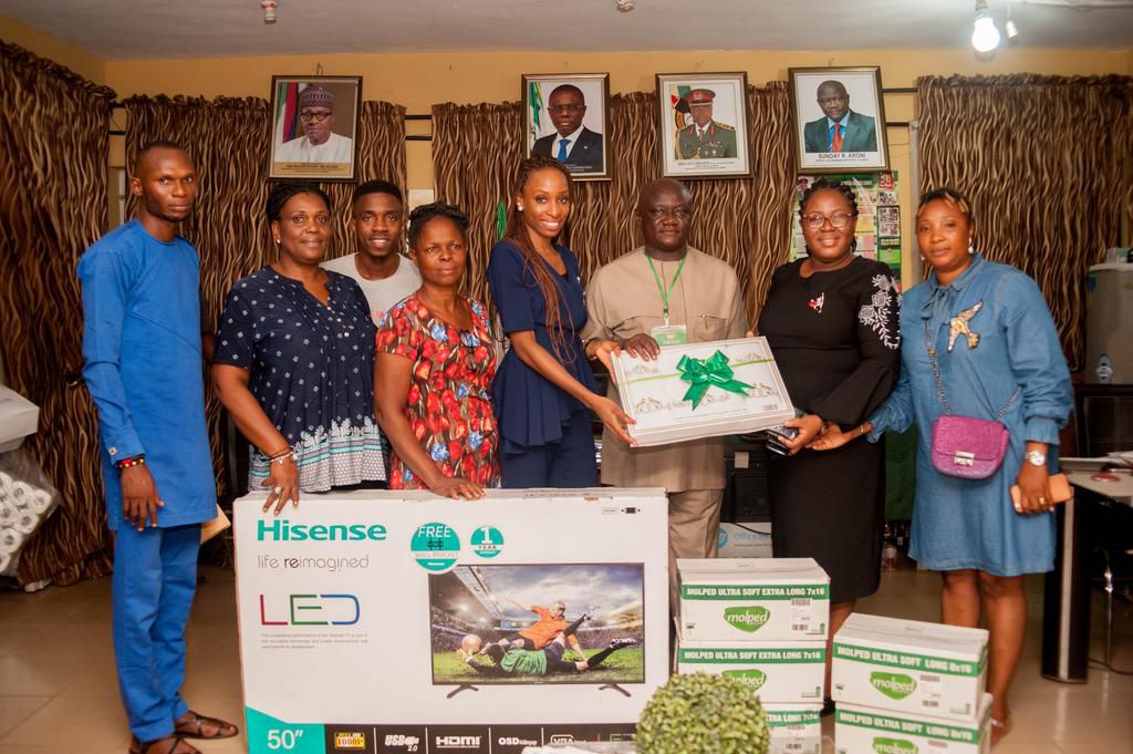 Molped sanitary pad sponsors Miss NYSC Lagos & Jos