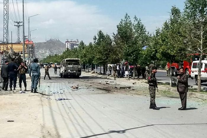 The vehicle was taking workers home ahead of the Eid holidays marking the end of Ramadan when the bomb exploded