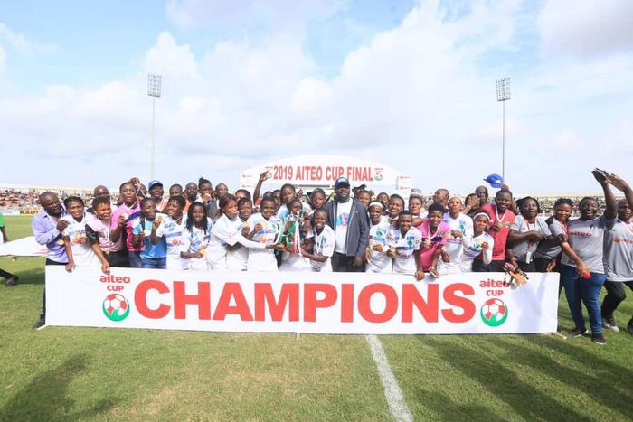 Nasarawa Amazons win 2019 Women's AITEO Cup title (Twitter/NFF)
