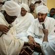 Sudanese opposition leader and former premier Sadiq al-Mahdi attends Friday prayers at a mosque linked to his National Umma Party in Khartoum's twin city of Omdurman on June 14, 2019