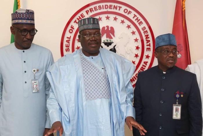 The President of the Senate, Dr Ahmad Lawan [Twitter/@SPNigeria]