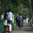 Supporters of the Sidama breakaway movement, pictured in the regional capital of Hawassa earlier this week