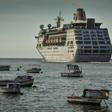 The Empress of the Seas, the last US cruise ship to stop in Havana, heads out to sea after the Trump administration orders a halt to such visits