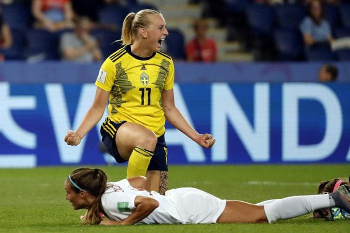Stina Blackstenius broke her drought against Canada and now faces Sweden's nemesis Germany