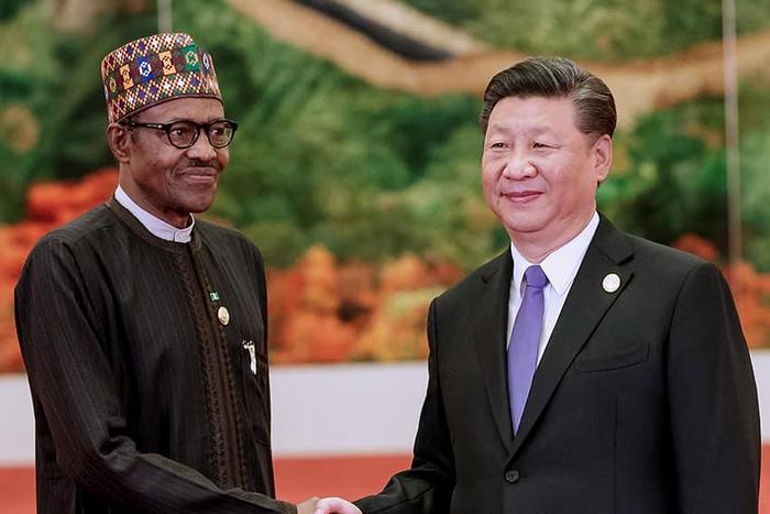 Nigerian Muhammadu Buhari and Chinese Leader, Xi Jinping at the Forum on China-Africa Cooperation (FOCAC), in Beijing, China.