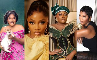 Tiwa Savage, Funke Akindele, other stars defend Toke Makinwa against 'fake bump' comments