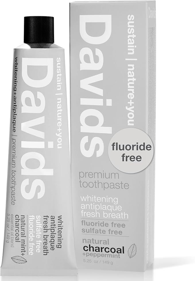 David’s Natural Charcoal Toothpaste