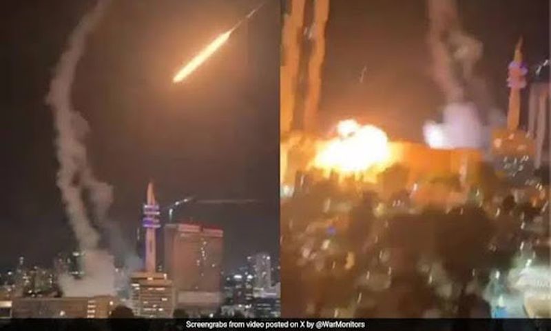Iran pelts Israel territory with missiles as conflict escalates