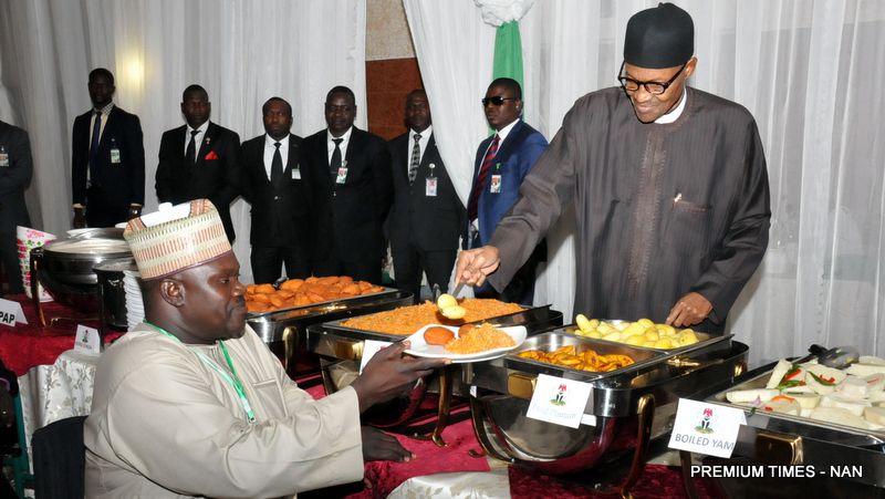 Revealed: What Buhari was really eating in Aso Rock