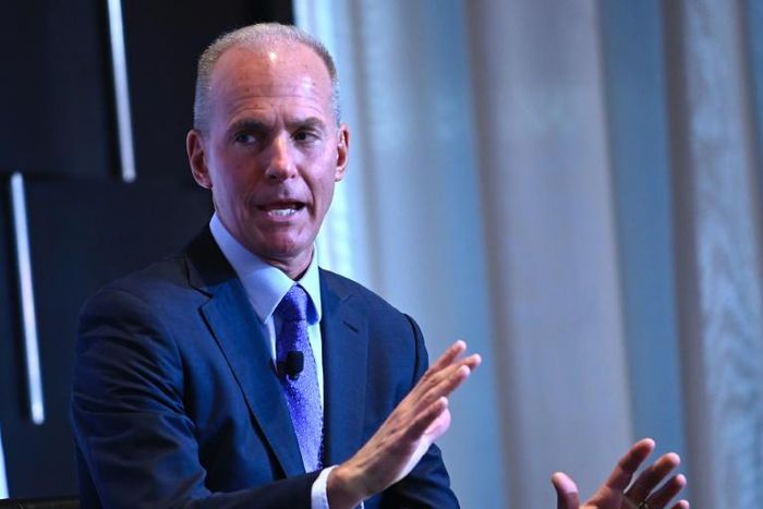Boeing decision to strip Dennis Muilenburg of his chairmanship has raised questions about whether he will soon exit as chief executive