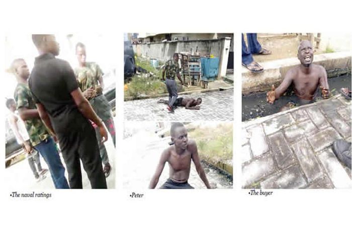 Naval ratings torture guard to death for stealing jewellery (Punch)