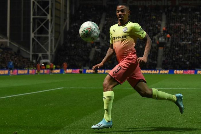 Manchester City striker Gabriel Jesus is battling for more regular first-team action