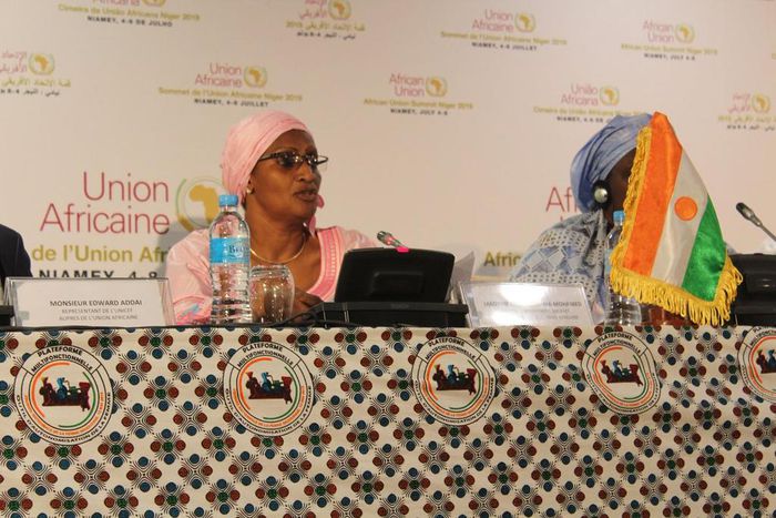 Mariama Cisse Mohamed, Acting Director for Social Affairs, African Union (Twitter @ourgirlsAU)