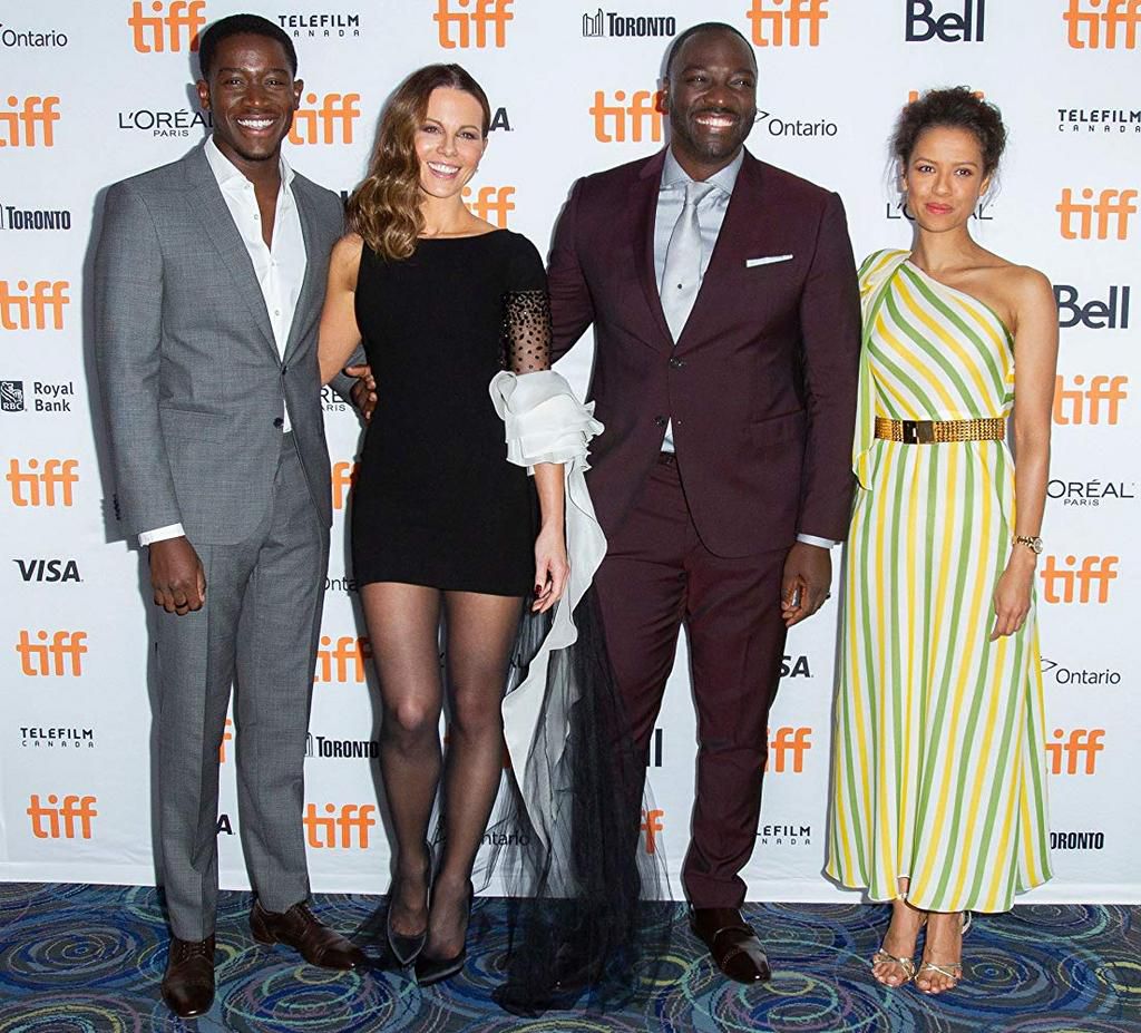 Kate Beckinsale, Adewale Akinnuoye-Agbaje, Gugu Mbatha-Raw, and Damson Idris [imDB/Farming]