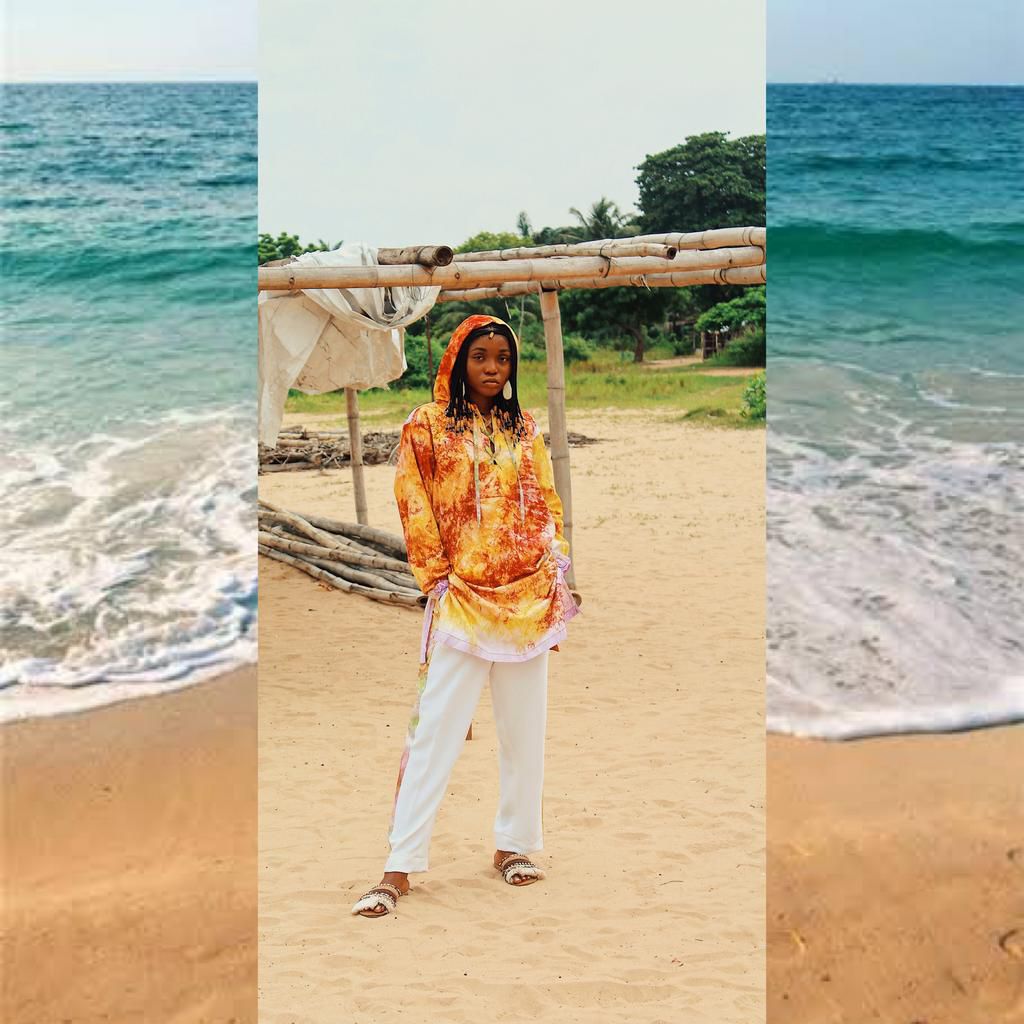 Henri Uduku presents their adire-laden Ja ARA E Resort‘19 Collection [Credit: Henri Uduku]