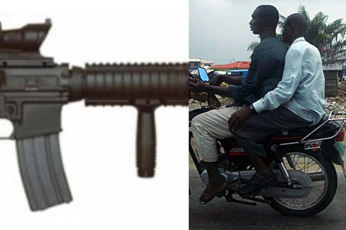 Hot-blooded soldier shoots Okada rider to death for parking at a restricted location