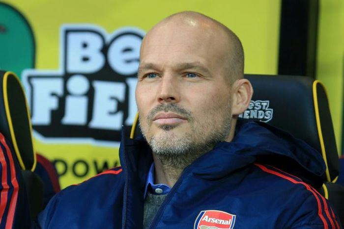 Arsenal's interim manager Freddie Ljungberg
