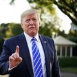 US President Donald Trump, speaking to the media outside the White House on August 30, 2019, said new tariffs against Chinese goods 'are on.'