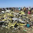 The Ethiopia Airlines jet nose-dived into a field outside Addis Ababa, killing all 157 people onboard