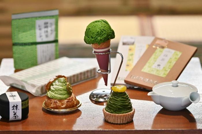 From matcha ice cream to cake and chocolate, producers of traditional Japanese green tea are capitalising on growing global interest in its flavour -- even as demand for the drink declines at home