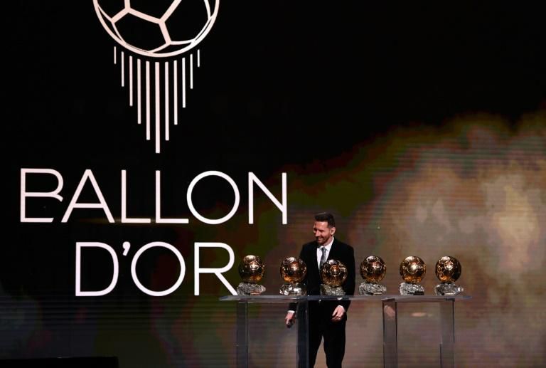 Lionel Messi was accompanied by his wife Antonella Roccuzzo their two oldest children, sons Thiago and Mateo, at the Ballon d'Or ceremony in