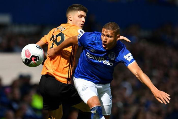 Everton striker Richarlison inspired their win over Wolves