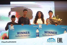 Aquafina Elite Model Look East and West Africa 2019 winners emerge