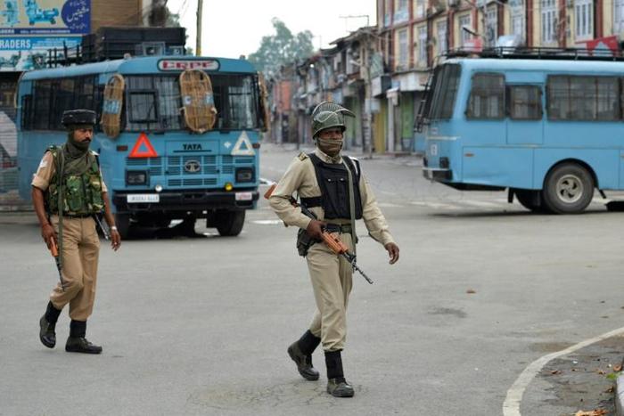 Tens of thousands of extra troops have been deployed in Kashmir -- joining 500,000 already there -- turning parts of Srinagar into a fortress of roadblocks and barbed wire