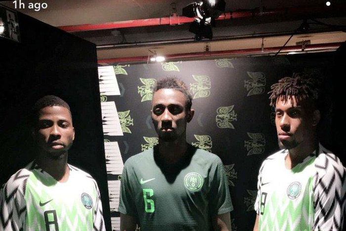 Kelechi Iheanacho, Wilfred Ndidi and Alex Iwobi
