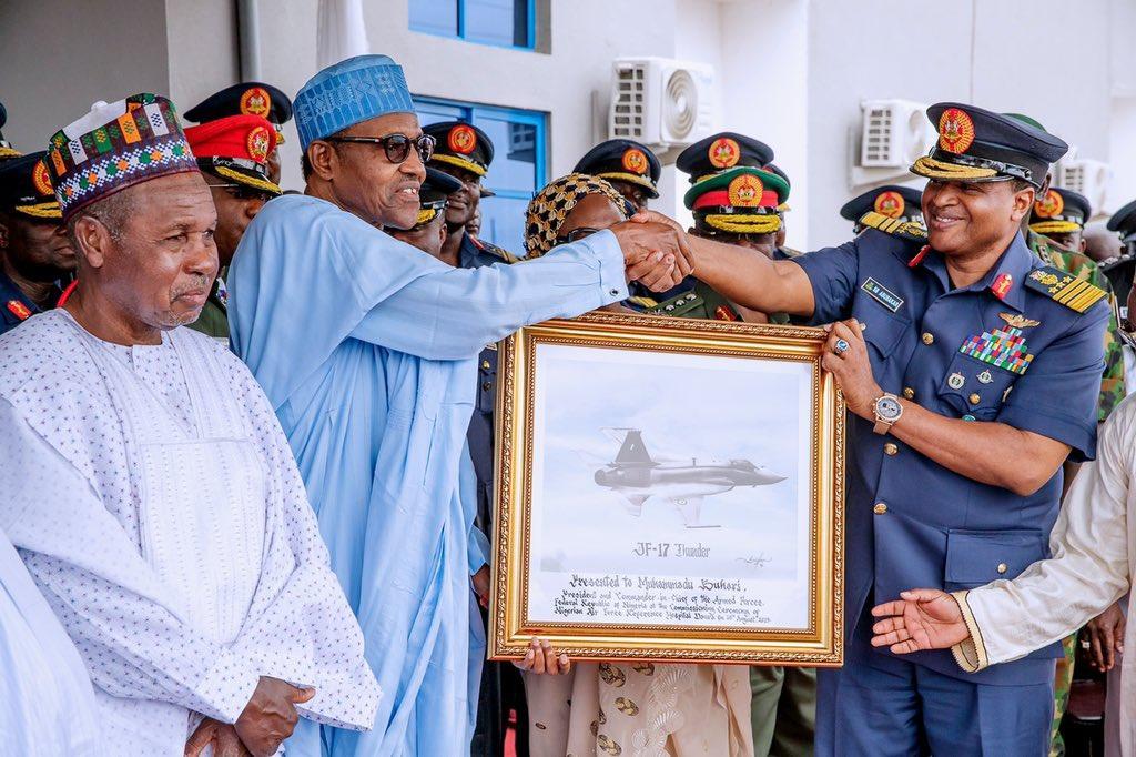 President Muhammadu Buhari says Daura NAF Reference Hospital to reduce medical tourism  [Twitter/@BashirAhmaad]