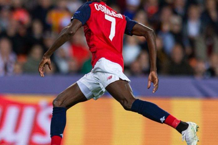 Victor Osimhen (Twitter/Champions League)