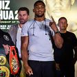 Andy Ruiz Jnr and Anthony Joshua (AFP/Getty Images)