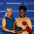 Chimamanda Ngozi Adichie is the youngest African to receive the UN Foundation Global Leadership Award