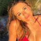Elizabeth Hurley Is Glowing In Red Bikini Photo